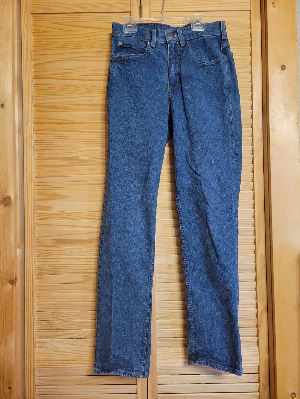40 Grit by Duluth Trading company blue jeans 28x32 standard‎ fit mens womens uni